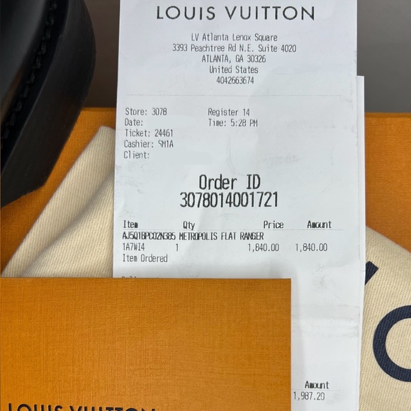 Louis Vuitton Metropolis Flat Ranger Boots - Picture 8 of 8